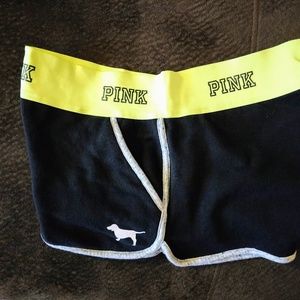 Pink Varsity Shorts